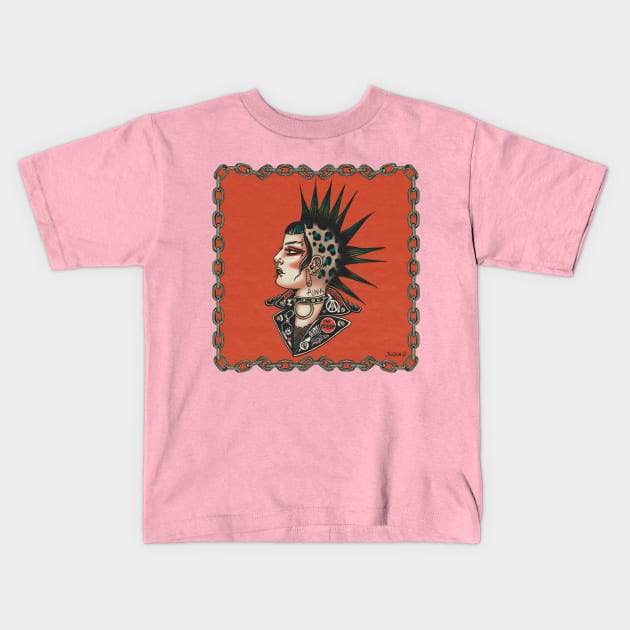 Almofada Punk Kids T-Shirt by ohjessica-o